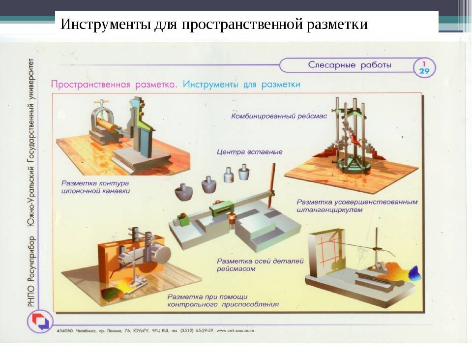Разметка изделий и заготовок из металла: инструмент, способы, правила | строительный вестник