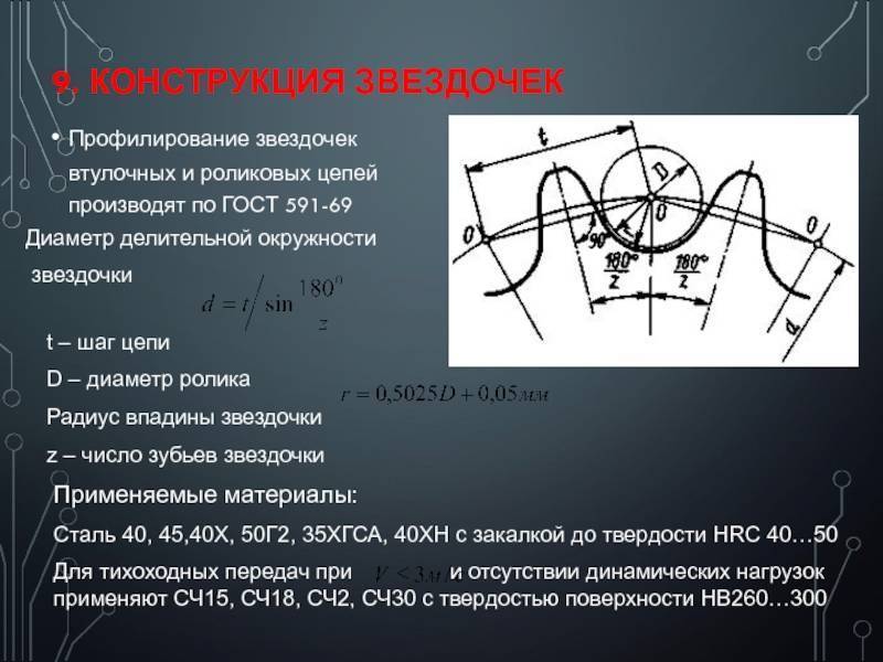 ✅ расчет звездочек цепной передачи онлайн - tractor-sale.ru