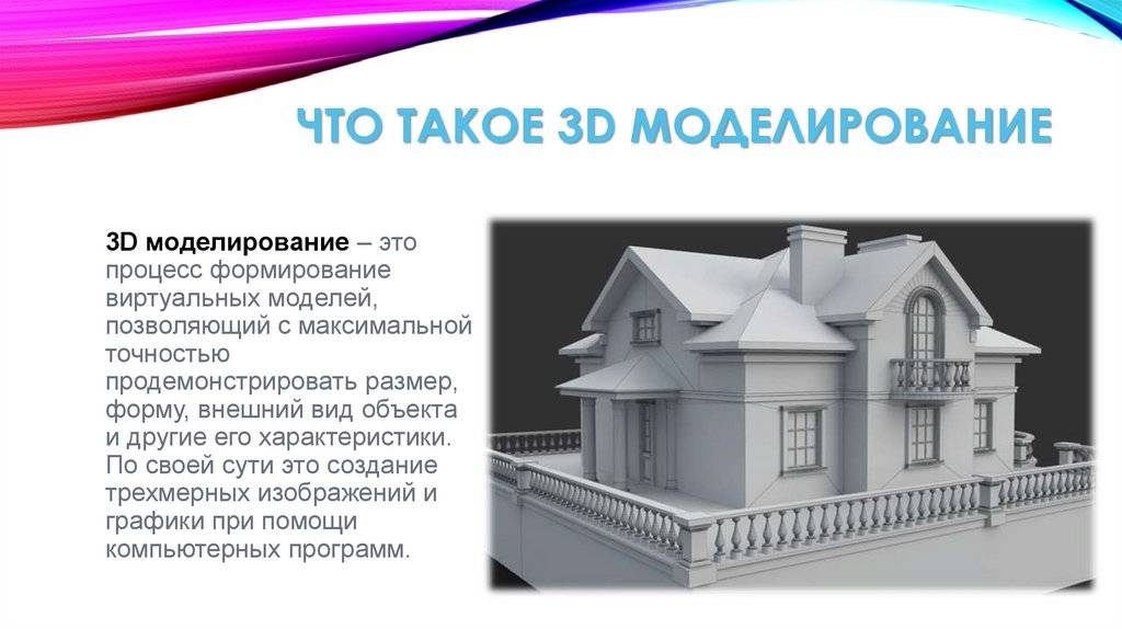 Программы для 3d моделирования