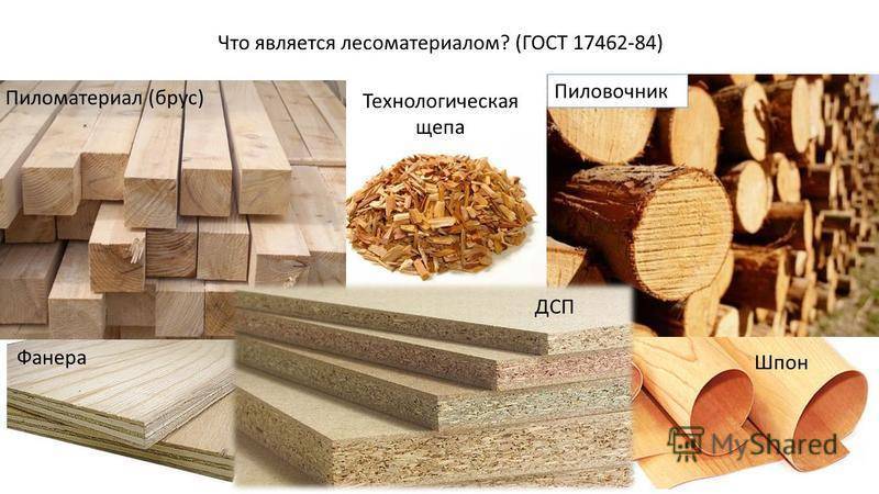 Классификация пиломатериалов и сфера их применения