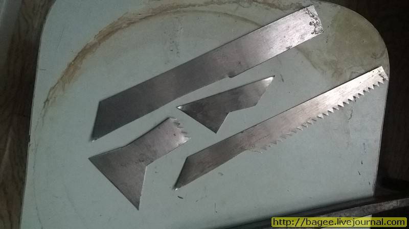 Нож из пилы пилорамы