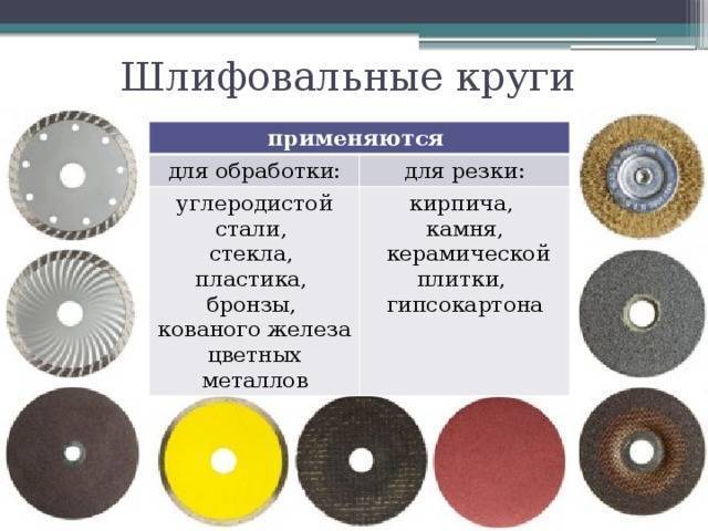 Диски для болгарки: какие бывают виды, размеры, как правильно поменять
