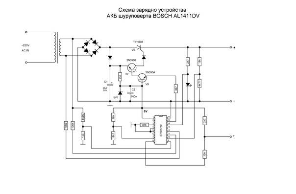 Зарядное устройство для шуруповёрта 18 вольт: схема, сборка, разборка и ремонт