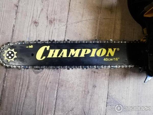 Бензопилы champion. качественный китай!?! - все о бензопилах