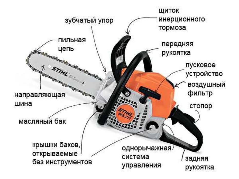 Как выбрать бензопилу для дачи, советы профессионалов