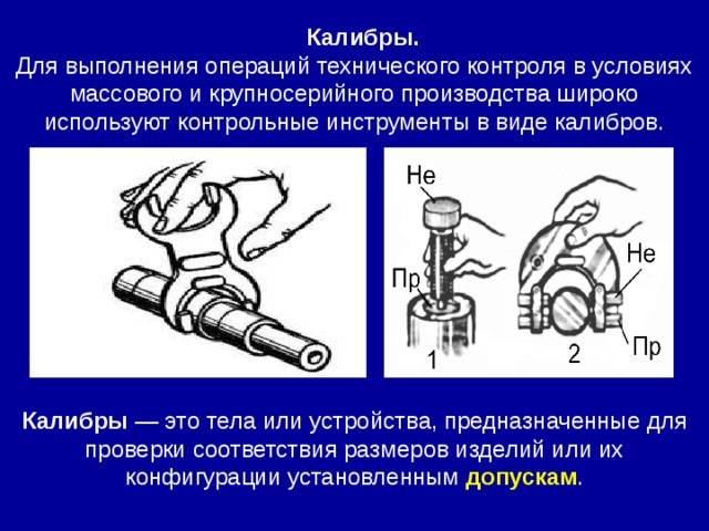 О методах контроля калибрами трубной цилиндрической резьбы