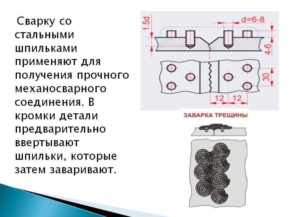 Холодная сварка чугуна фото