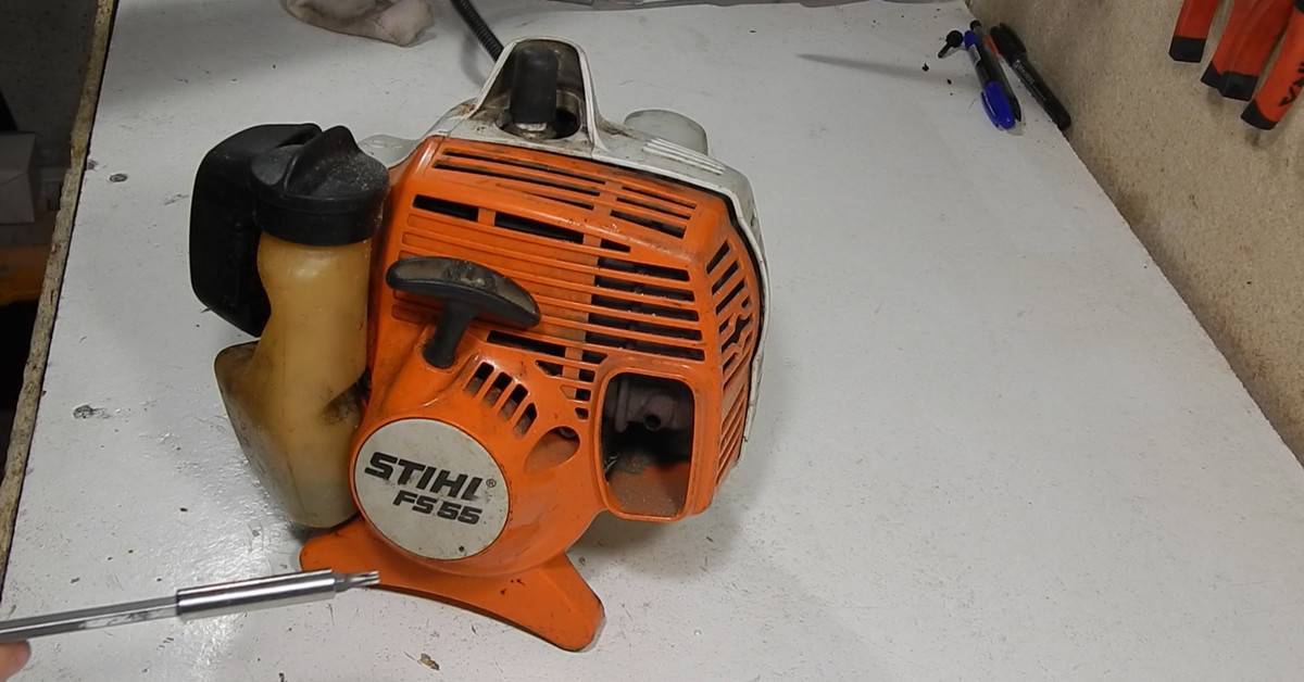 Stihl fs 38 стартер не крутит