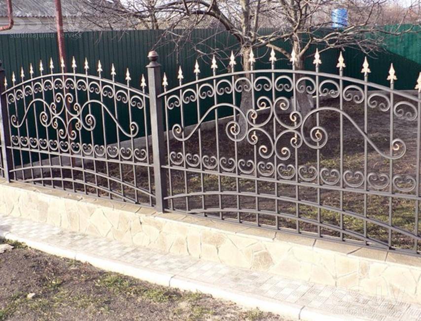 Эскизы кованых заборов на фото: как выполнить узоры и картинки своими руками, видео