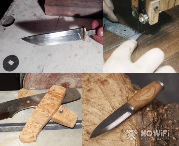 Ножи из напильника делаем в домашних условиях