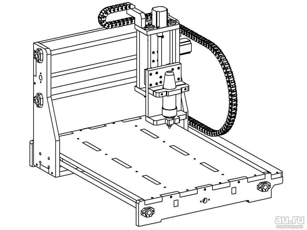 Чертеж для станка с чпу