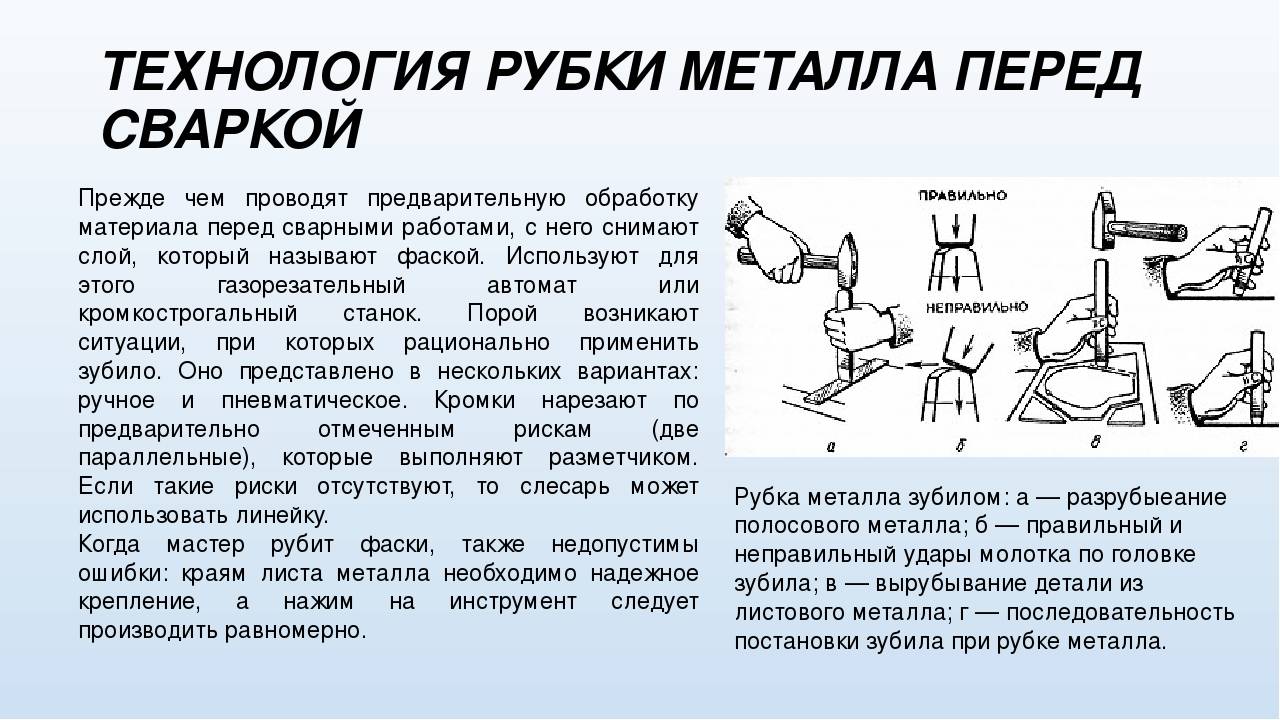 3 основные технологии рубки металла
