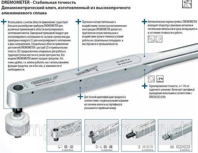 Лучшие динамометрические ключи для автомобиля