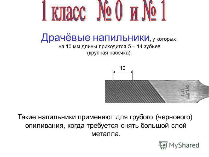 Драчевый напильник: определение и назначение