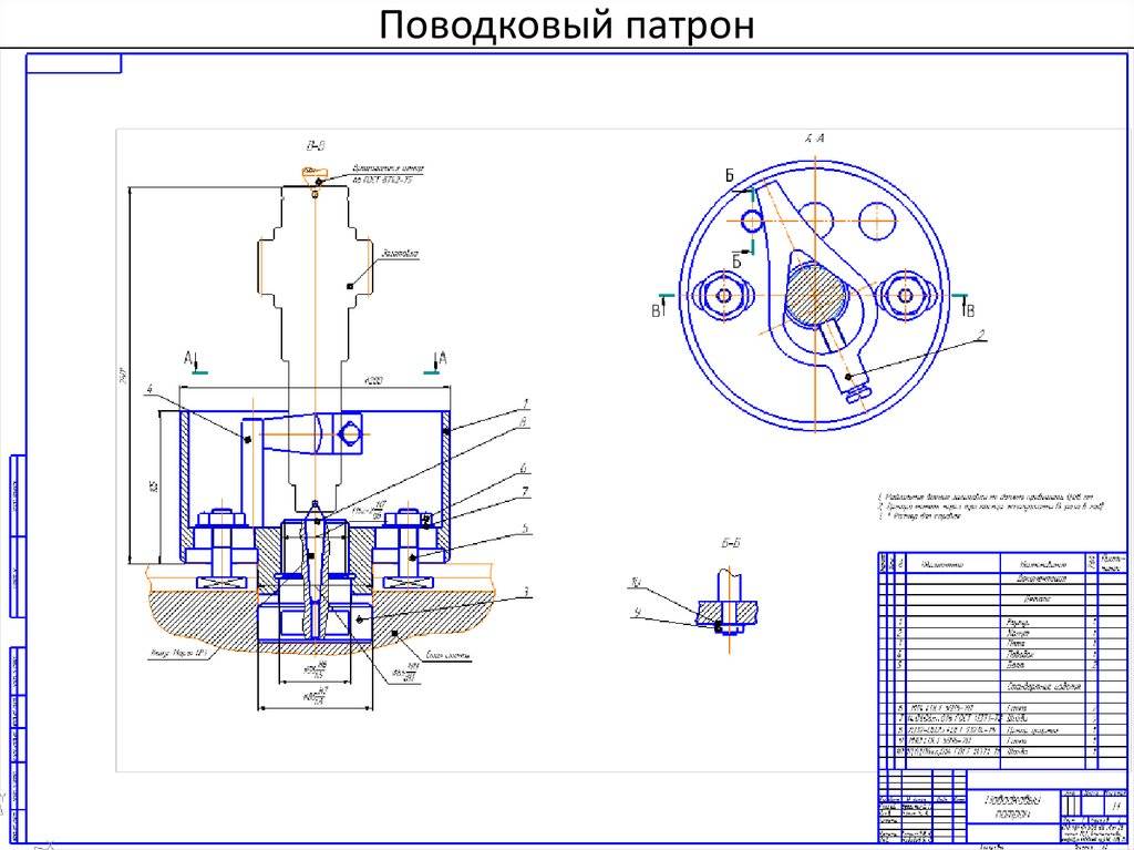 Гост 2571-71. патроны токарные поводковые. конструкция и размеры